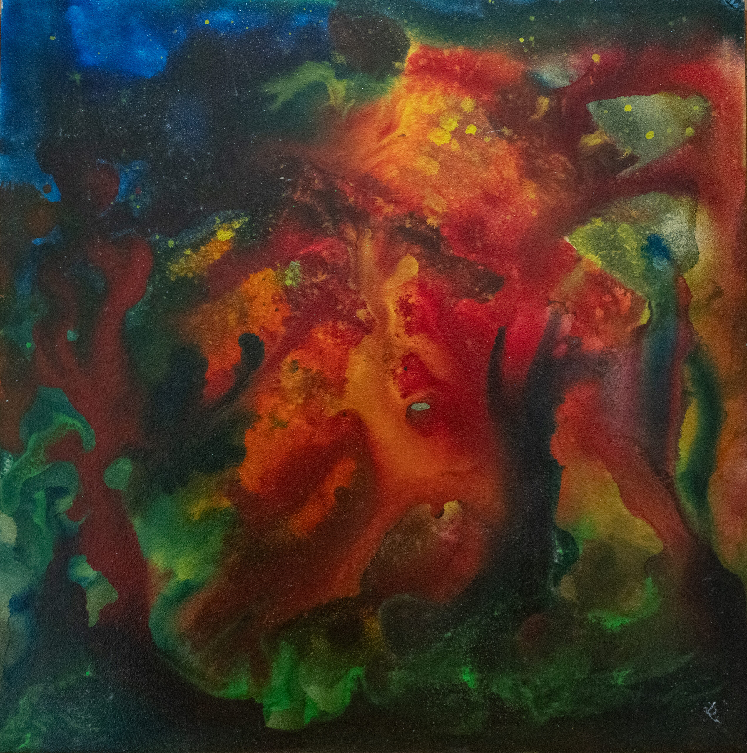 12x12 watercolor on Aquabord